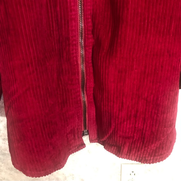 Rustic Outfitters Corduroy Zipper-Down Blouse - Picture 4 of 10